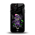 tokyo japan purple dragon black back phone cover | glass case for iphone 13