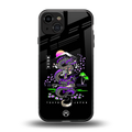tokyo japan purple dragon black back phone cover | glass case for iphone 15