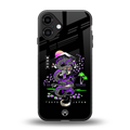 tokyo japan purple dragon black back phone cover | glass case for iphone 16 plus