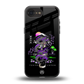 tokyo japan purple dragon black back phone cover | glass case for iphone 16e