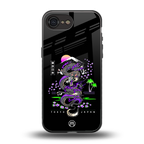 tokyo japan purple dragon black back phone cover | glass case for iphone 16e