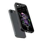 tokyo japan purple dragon black back phone cover | glass case for iphone 16e