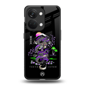 tokyo japan purple dragon black back phone cover | glass case for oneplus nord 3