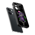 tokyo japan purple dragon black back phone cover | glass case for oneplus nord 3