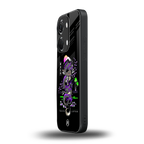 tokyo japan purple dragon black back phone cover | glass case for oneplus nord 3