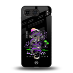tokyo japan purple dragon black back phone cover | glass case for oneplus nord 4