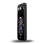 tokyo japan purple dragon black back phone cover | glass case for oneplus nord 4