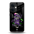 tokyo japan purple dragon black back phone cover | glass case for oneplus nord ce 3