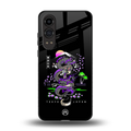 tokyo japan purple dragon black back phone cover | glass case for oneplus nord ce 4 lite