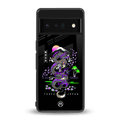 tokyo japan purple dragon black back phone cover | glass case for google pixel 6 pro