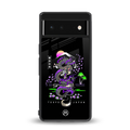tokyo japan purple dragon black back phone cover | glass case for google pixel 6