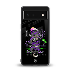 tokyo japan purple dragon black back phone cover | glass case for Google Pixel 6A