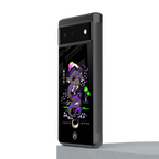 tokyo japan purple dragon black back phone cover | glass case for Google Pixel 6A