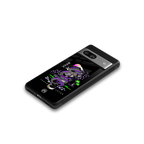 tokyo japan purple dragon black back phone cover | glass case for Google Pixel 7