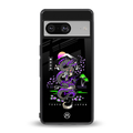 tokyo japan purple dragon black back phone cover | glass case for Google Pixel 8