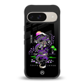 tokyo japan purple dragon black back phone cover | glass case for google pixel 9