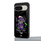 tokyo japan purple dragon black back phone cover | glass case for google pixel 9