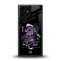 tokyo japan purple dragon black back phone cover | glass case for samsung galaxy s25 ultra