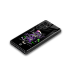 tokyo japan purple dragon black back phone cover | glass case for samsung galaxy s25 ultra