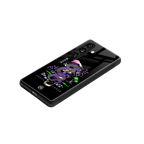 tokyo japan purple dragon black back phone cover | glass case for samsung galaxy s24 fe
