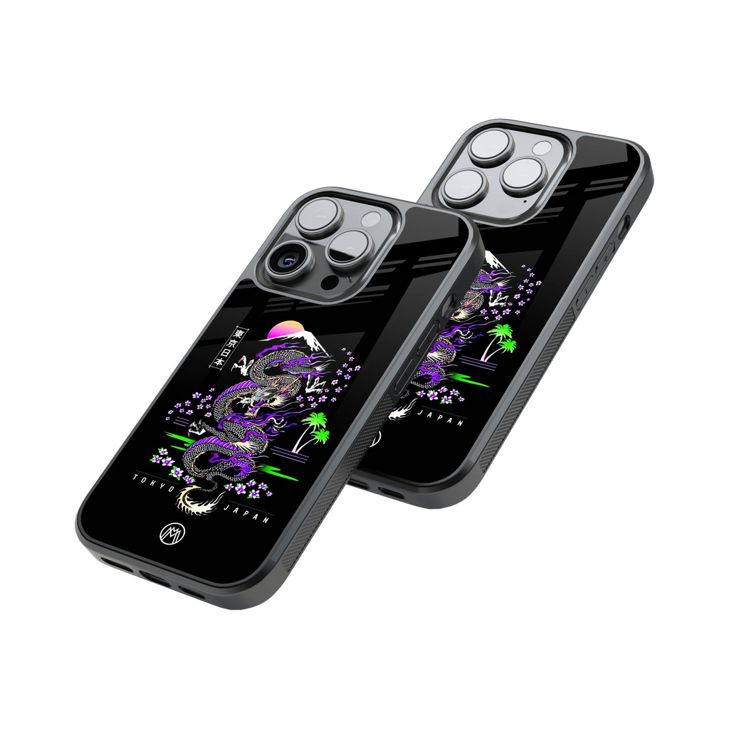 Protective Glass Back Phone Case Compatible with iPhone, Samsung, OnePlus, Pixel & More