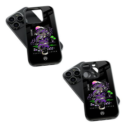Trendy Glass Back Mobile Case for iPhone, Samsung, Redmi, OnePlus, Google Pixel, Motorola