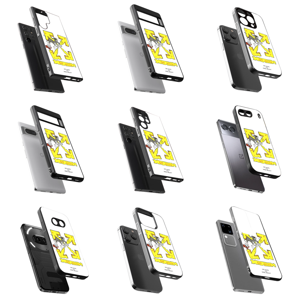 Durable Glass Back Mobile Case for iPhone, Samsung, OnePlus, Google Pixel, Redmi, Vivo, Oppo