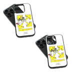 Trendy Glass Back Mobile Case for iPhone, Samsung, Redmi, OnePlus, Google Pixel, Motorola