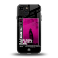 too cool to give a damn back phone cover | glass case for iphone 13 mini