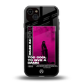 too cool to give a damn back phone cover | glass case for iphone 14 plus