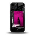 too cool to give a damn back phone cover | glass case for iphone 15
