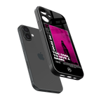 too cool to give a damn back phone cover | glass case for iphone 16 plus