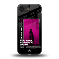 too cool to give a damn back phone cover | glass case for iphone 16e