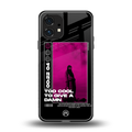 too cool to give a damn back phone cover | glass case for nothing phone 1