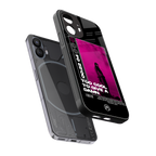 too cool to give a damn back phone cover | glass case for nothing phone 2