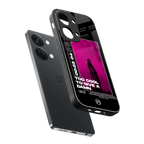 too cool to give a damn back phone cover | glass case for oneplus nord 3