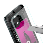 too cool to give a damn back phone cover | glass case for oneplus nord 3