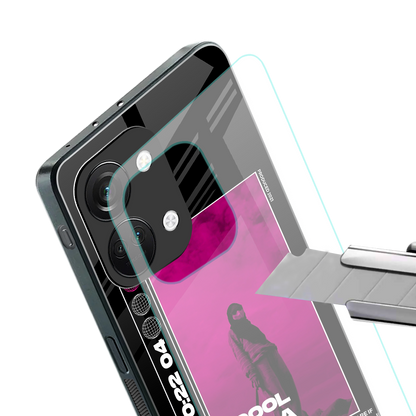 too cool to give a damn back phone cover | glass case for oneplus nord 3