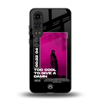 too cool to give a damn back phone cover | glass case for oneplus nord ce 4 lite