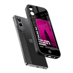 too cool to give a damn back phone cover | glass case for oneplus nord ce 4 lite
