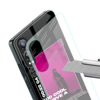 too cool to give a damn back phone cover | glass case for oneplus nord ce 4 lite