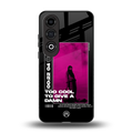 too cool to give a damn back phone cover | glass case for oneplus nord ce 4