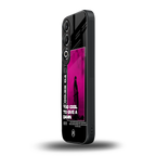 too cool to give a damn back phone cover | glass case for oneplus nord ce 4