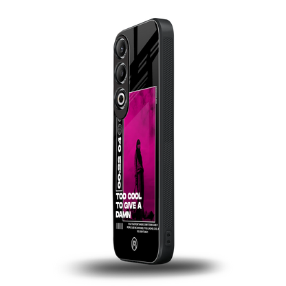 too cool to give a damn back phone cover | glass case for oneplus nord ce 4