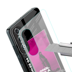 too cool to give a damn back phone cover | glass case for oneplus nord ce 4