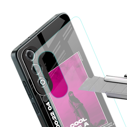too cool to give a damn back phone cover | glass case for oneplus nord ce 4