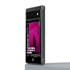 too cool to give a damn back phone cover | glass case for google pixel 6