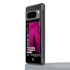 too cool to give a damn back phone cover | glass case for google pixel 8 pro