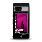 too cool to give a damn back phone cover | glass case for Google Pixel 8