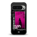 too cool to give a damn back phone cover | glass case for google pixel 9 pro